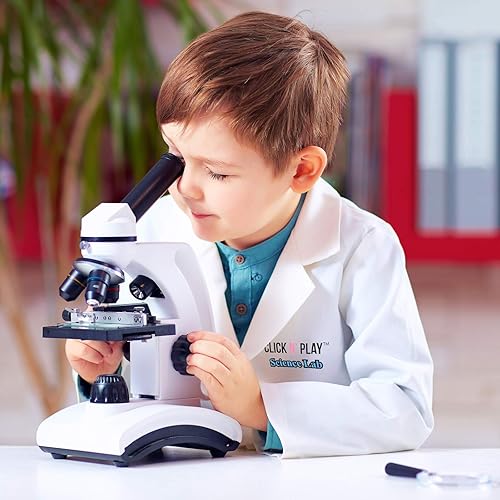 Miniatura 2 de Click N' Play Juego de rol de Science Lab, color blanco