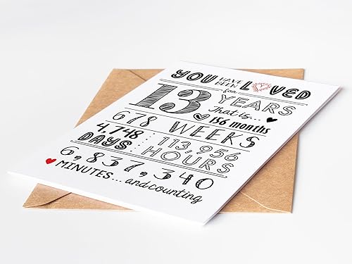 Miniatura 7 de Katie Doodle - Tarjeta súper bonita de cumpleaños número 13 (hecha a mano en Estados Unidos), decoraciones de cumpleaños número 13 para niñas,