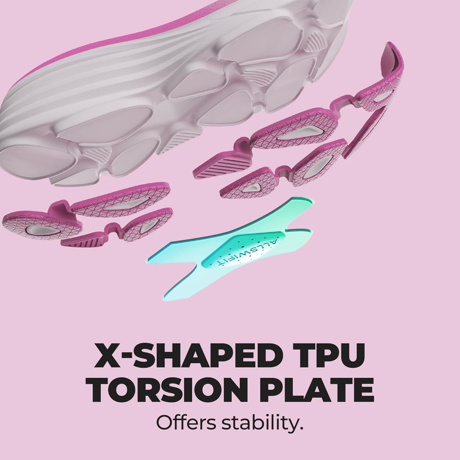 Women's Cushioning Walking Shoes Lightweight Non-Slip Breathable Comfortable Workout Tennis Running Jogging Gym Athletic ActiveAiry Fashion Sneakers - Image 6