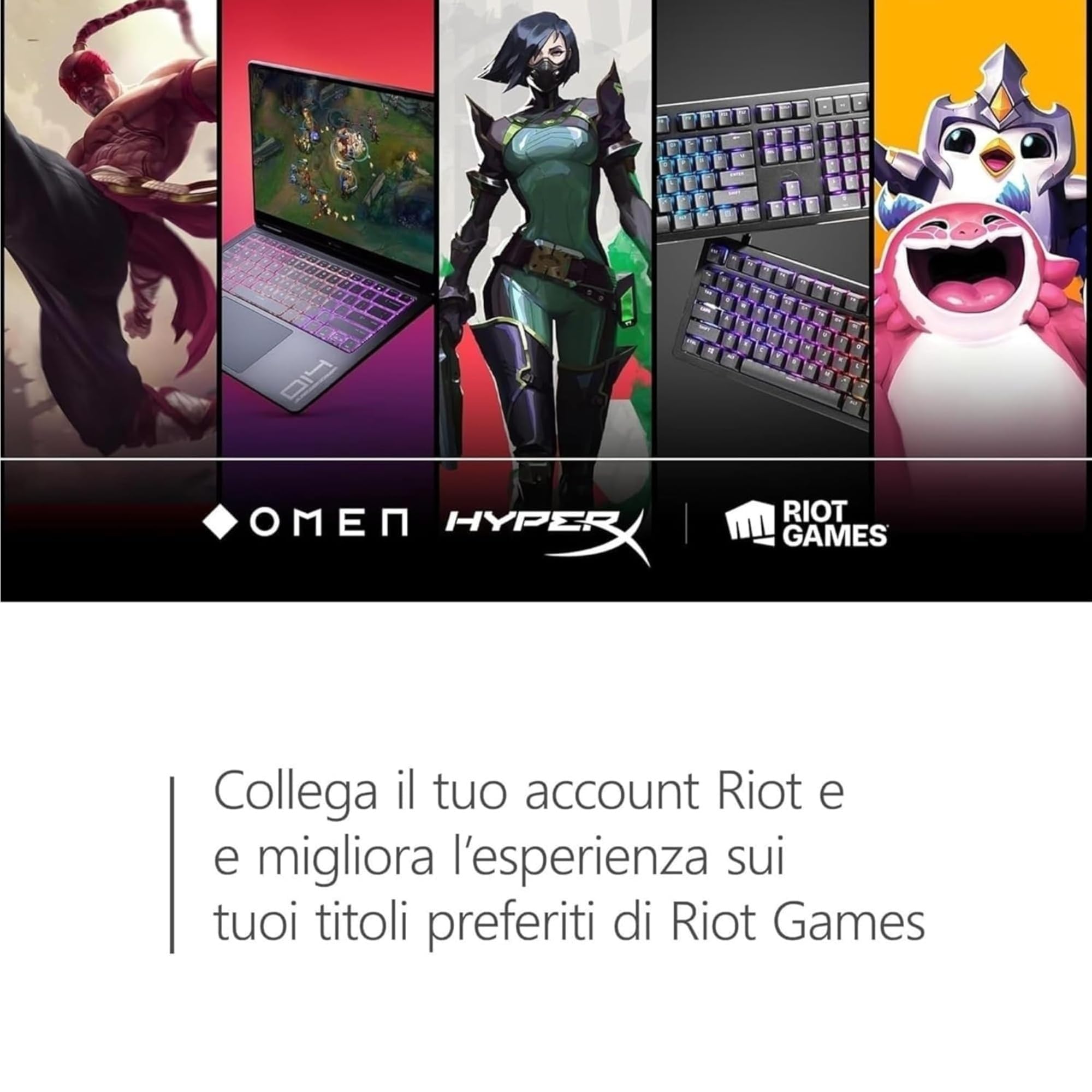 HP OMEN 16-ap0006sl, Notebook, AMD Ryzen 9-8940HX, RAM 32GB, SSD 1TB, Display 16' 2K 144Hz, Antiriflasso, NVIDIA RTX 5070 8GB, TNR Privacy Cam, 3 Mesi di PC Game Pass Inclusi, Windows 11, Nero