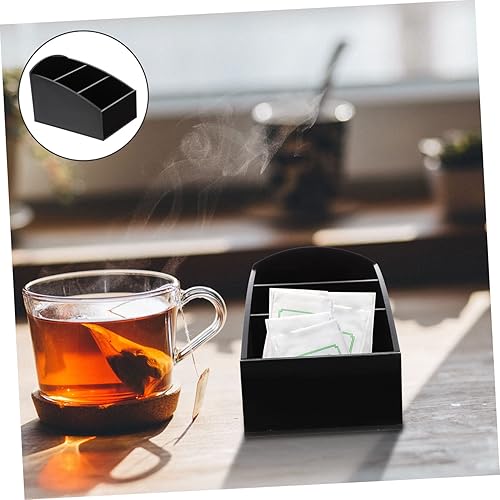 Miniatura 6 de Caja de almacenamiento de cápsulas de café, suministros de hotel, soporte de almacenamiento para mostrador de café, soporte para bolsa de té,