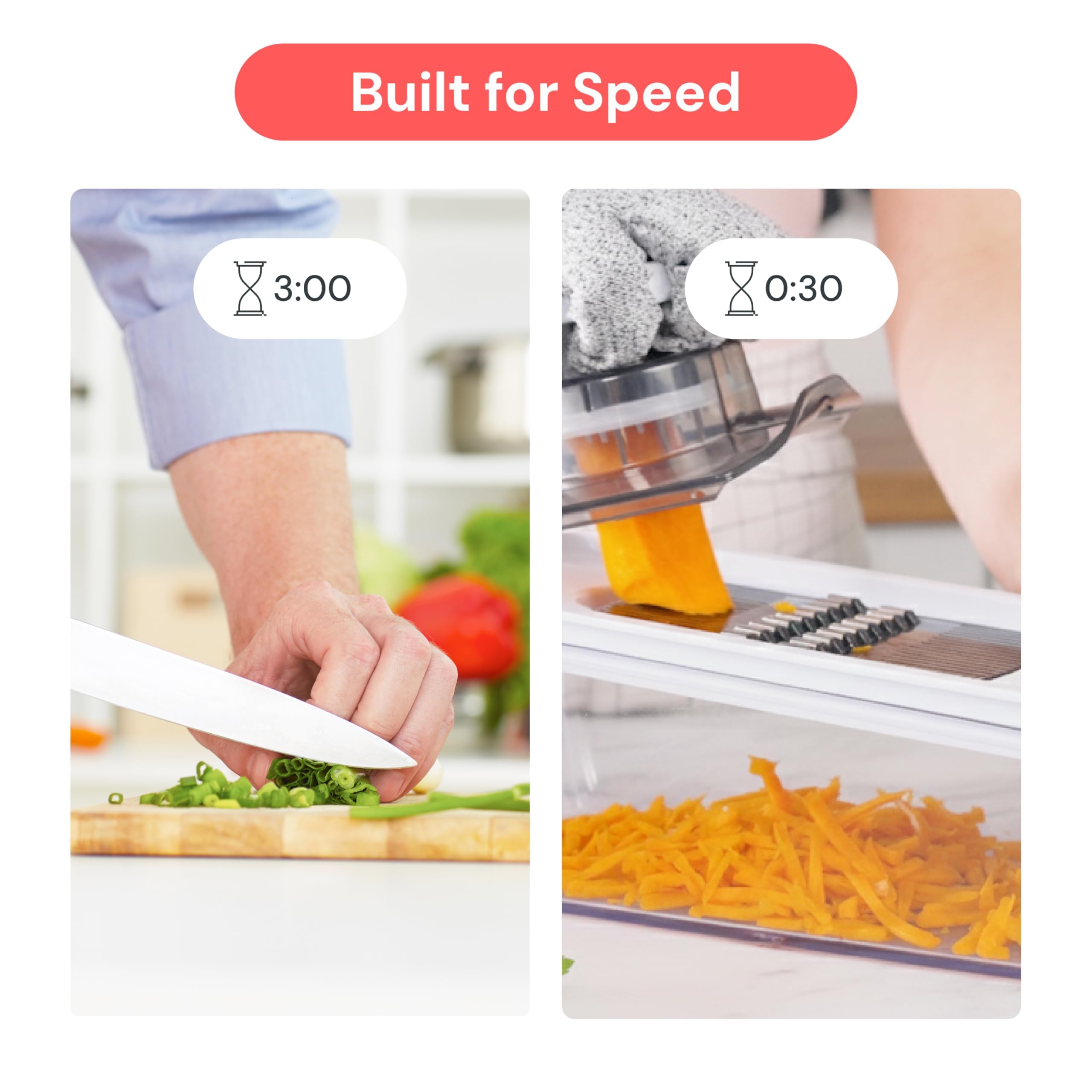 Amazon.com: Fullstar Pro Mandoline Vegetable Slicer, 6-in-1