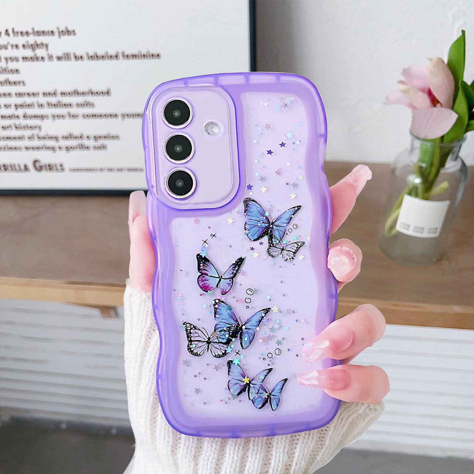 YANJIEER ESONG Süße Leopardenmuster Handyhülle für Xiaomi Re