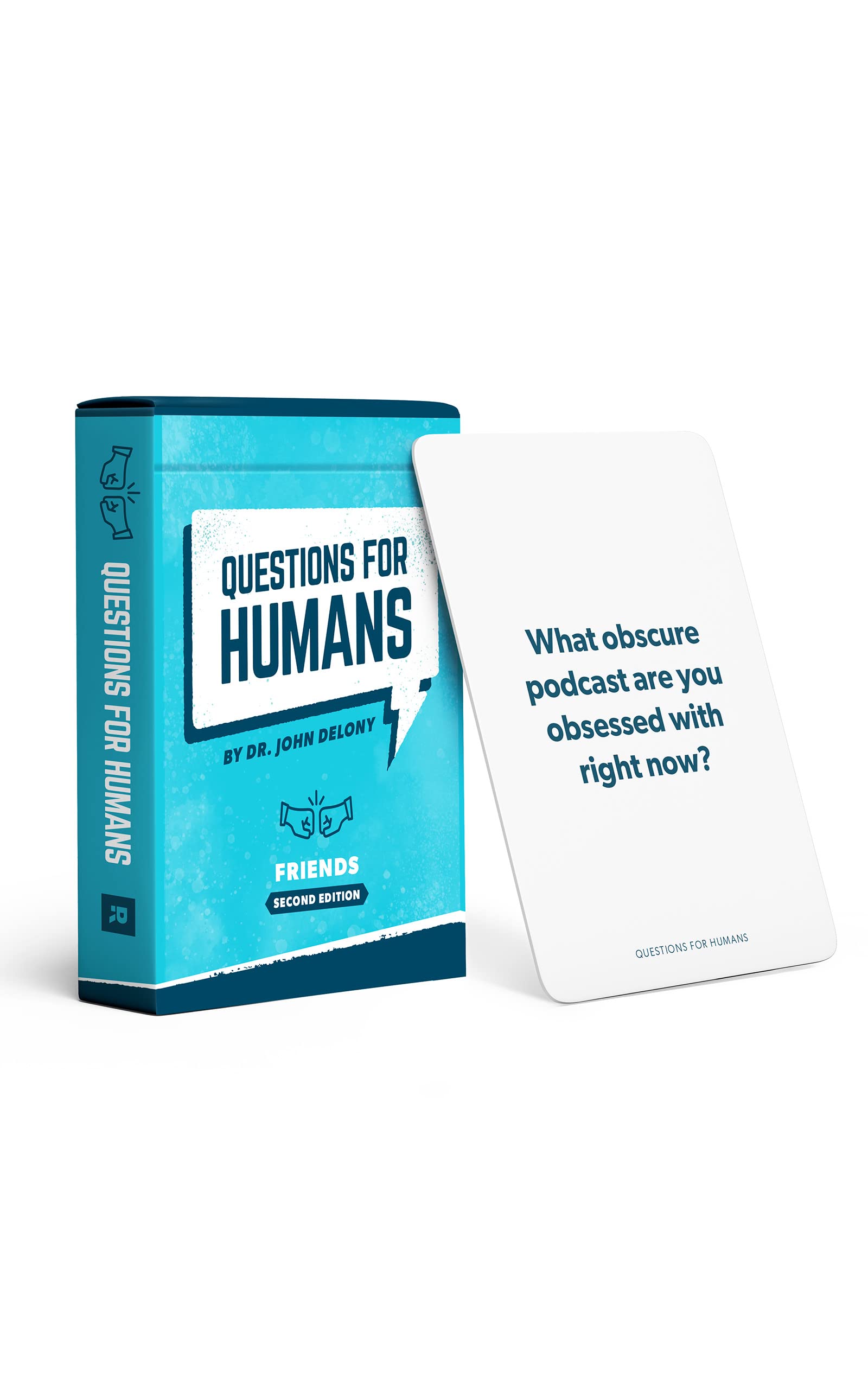 Questions for Humans: Friends (Second Edition) – 52 Brand-New Conversation Starters to Spark Fun Talks, Deepen Connection, and Create Meaningful Friendship Moments