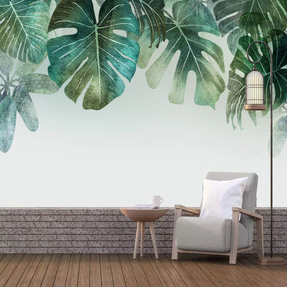 Tapeten,Vintage Grne Monstera-Blatt-Pflanze Mit Tropischem Druck, Groe  Selbstklebende Tapete Zum Abziehen Und Aufkleben, Abnehmbares  Kontaktpapier, Vinyl-Wandbild, Geeignet Fr Dekoratives Schlafz :  Amazon.de: Baumarkt