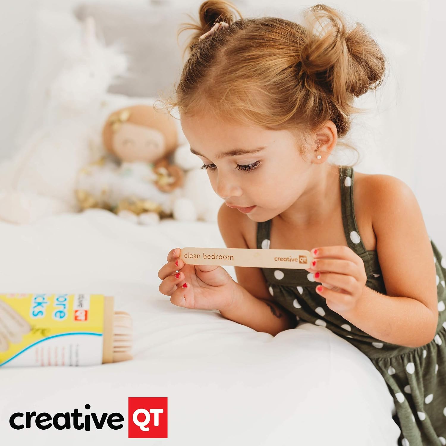 Creative QT Chore Sticks for Kids - Make Chores a Game - Interactive Family Activity Combine Responsibility with Rewards - A Fun Alternative to a Chore Chart