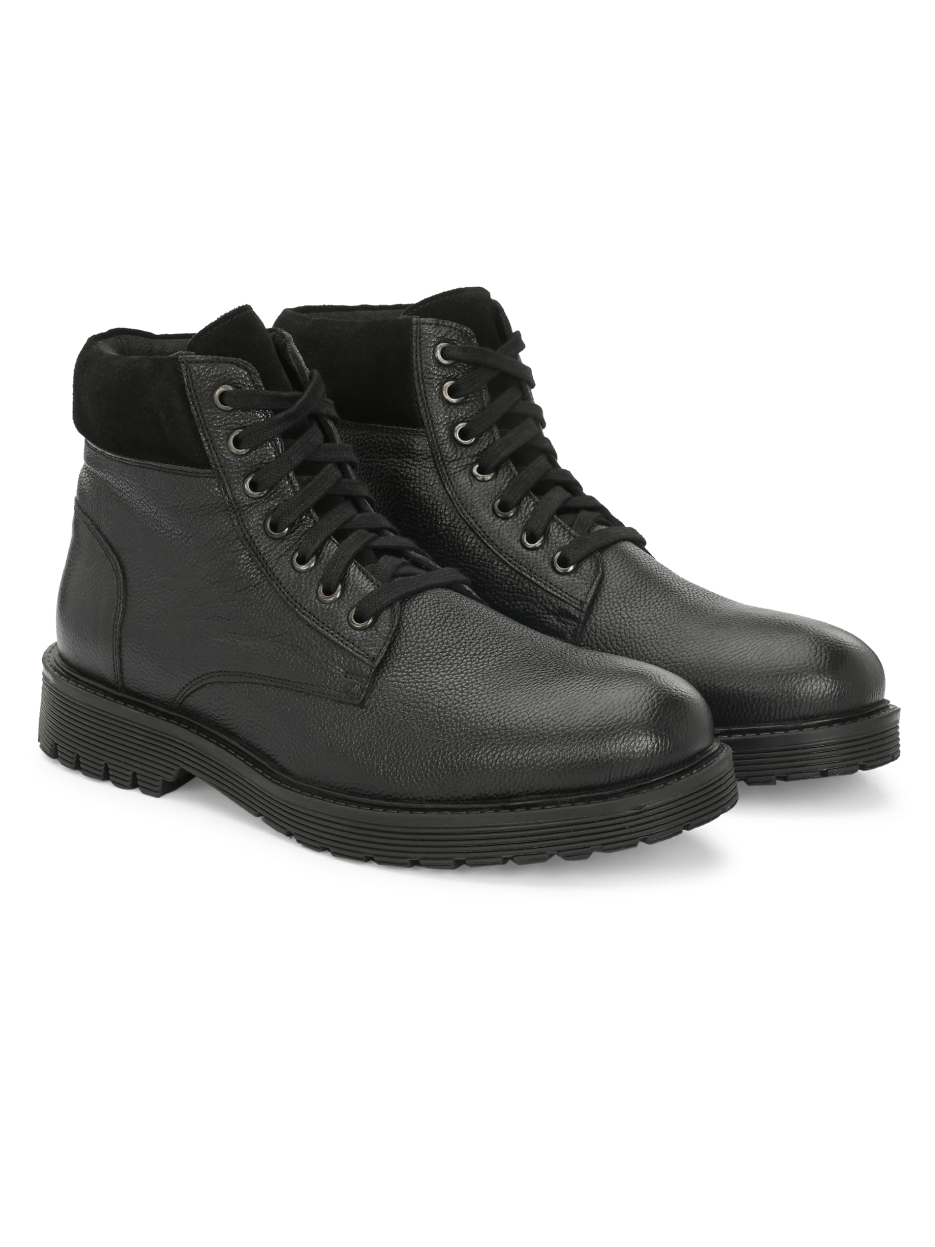 Delize Mens Black Derby Leather Boots-62071-9 (B0CSDKKFKK) Amazon Price History, Amazon Price Tracker