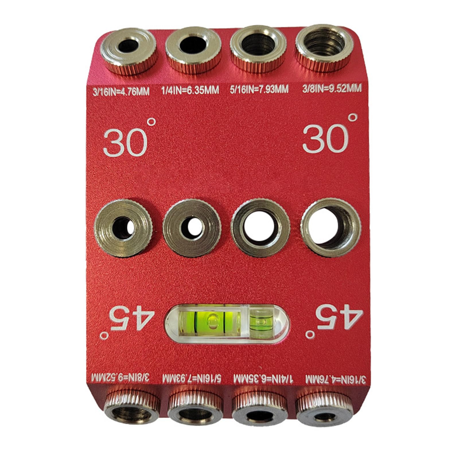 Msioytog A Ngled Drill Guide 30 45 90 Degree Drill Jig For Straight Holes Jig For Ngled Holes Portable Guide For Wood Heavy Duty For Furniture Making