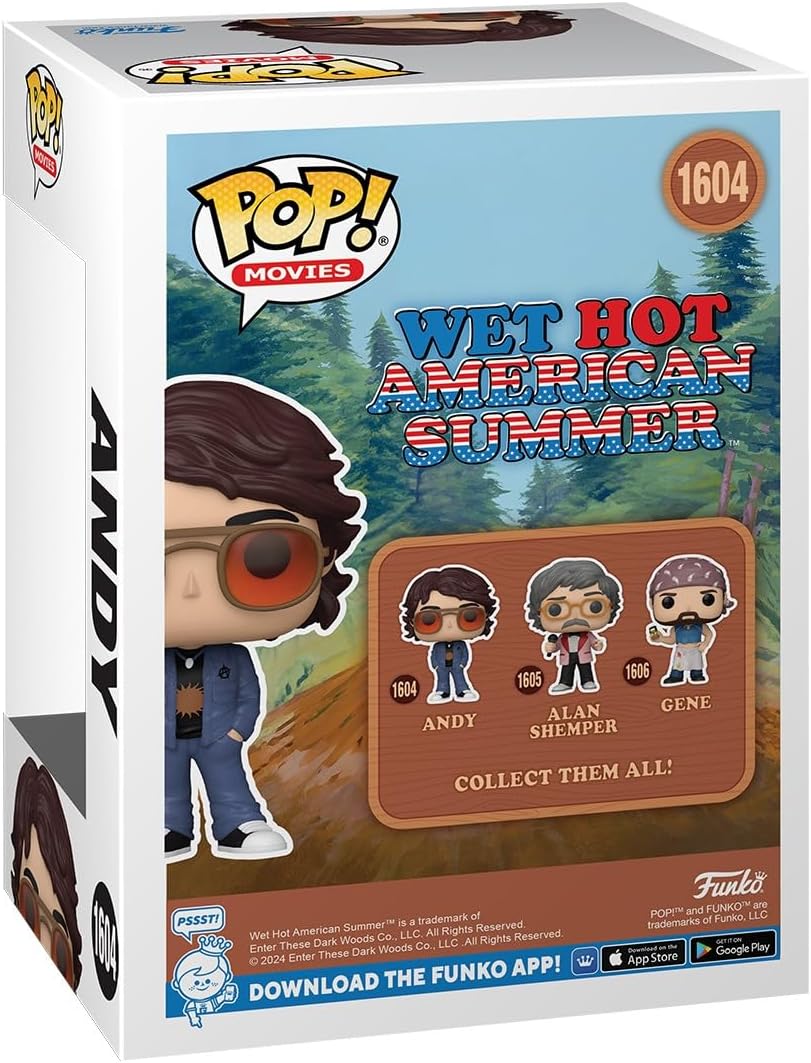 Funko POP Movies: Wet Hot American Summer - Andy - Collectable Vinyl Figure - Gift Idea - Official Merchandise - for Kids & Adults - Movies Fans - Model Figure for Collectors and Display