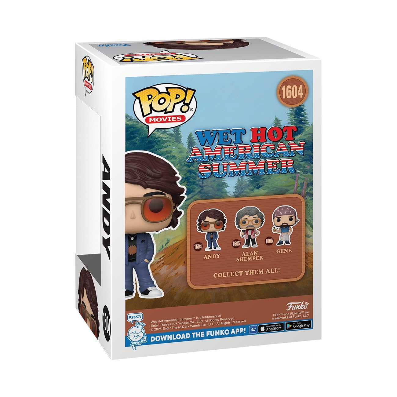Funko Pop! Movies: WHAS, Andy, Wet Hot American Summer, Collectable Vinyl Figure, Gift Idea, Official Merchandise - Image 3