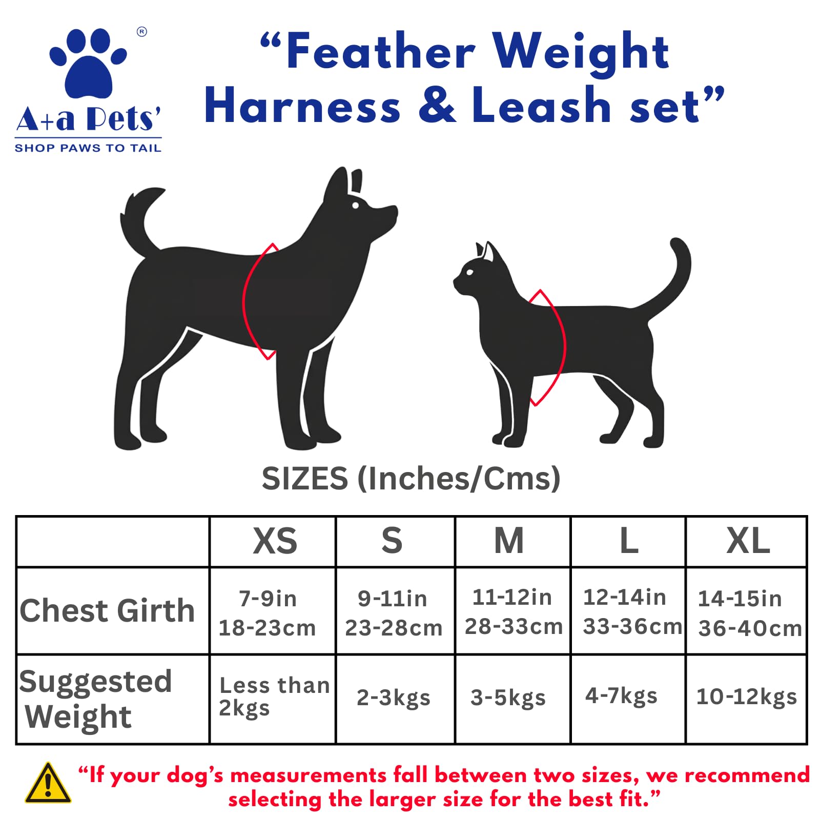 A+a Pets' Feather Weight Cat and Dog Harness & Leash Set β Escape Proof, Adjustable, No Pull, Soft Padded Vest for Persian Cats, Kittens, Small Dogs (Grey, XS) 4