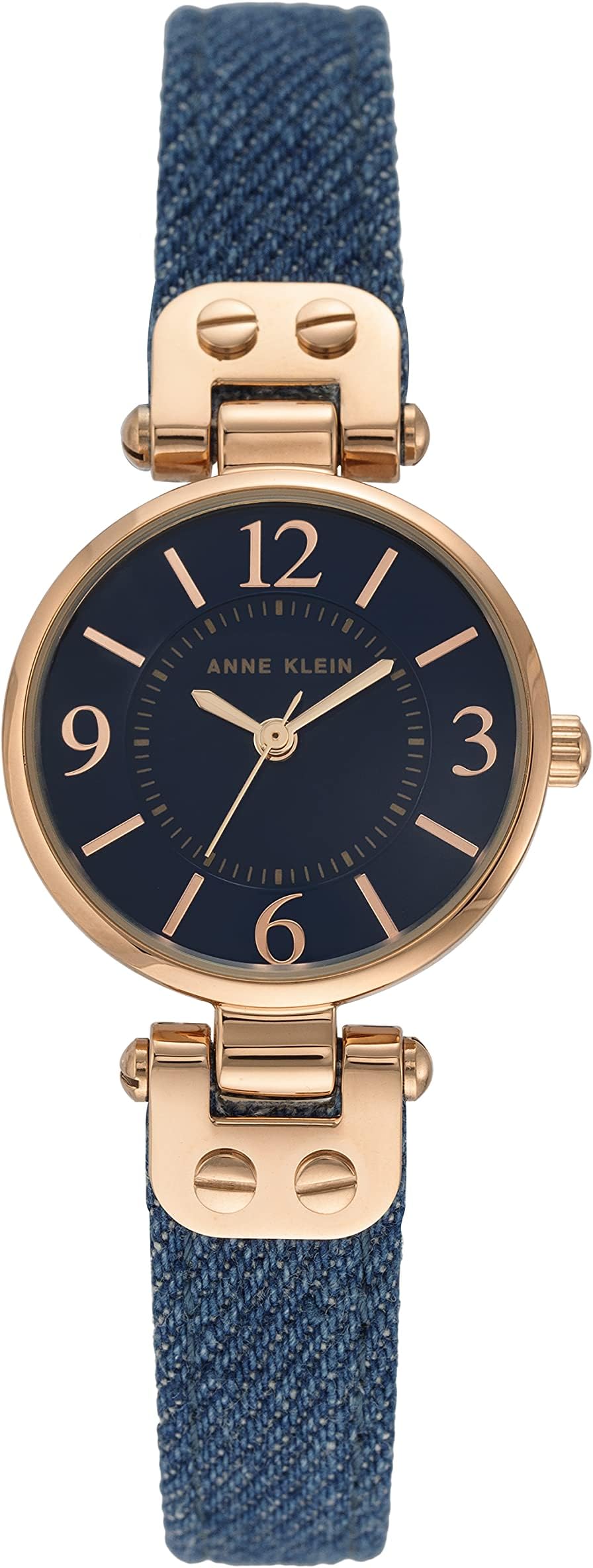 Anne Klein Women's Leather Strap Watch