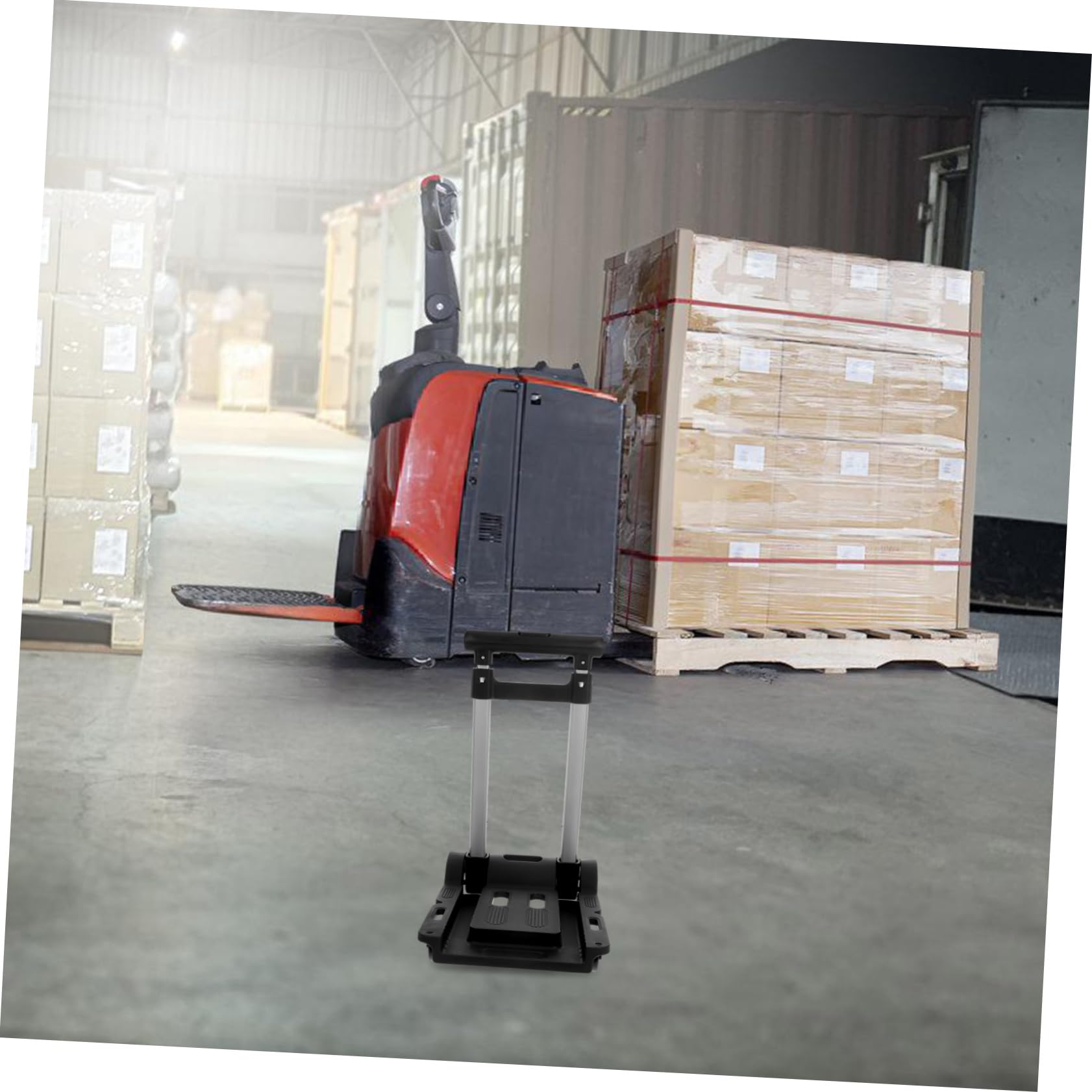Carrello Pieghevole Per Aeroporto Carrello Portatile Per Seggiolino Auto Per Viaggio Per Hotel Multifunzionale Per Auto