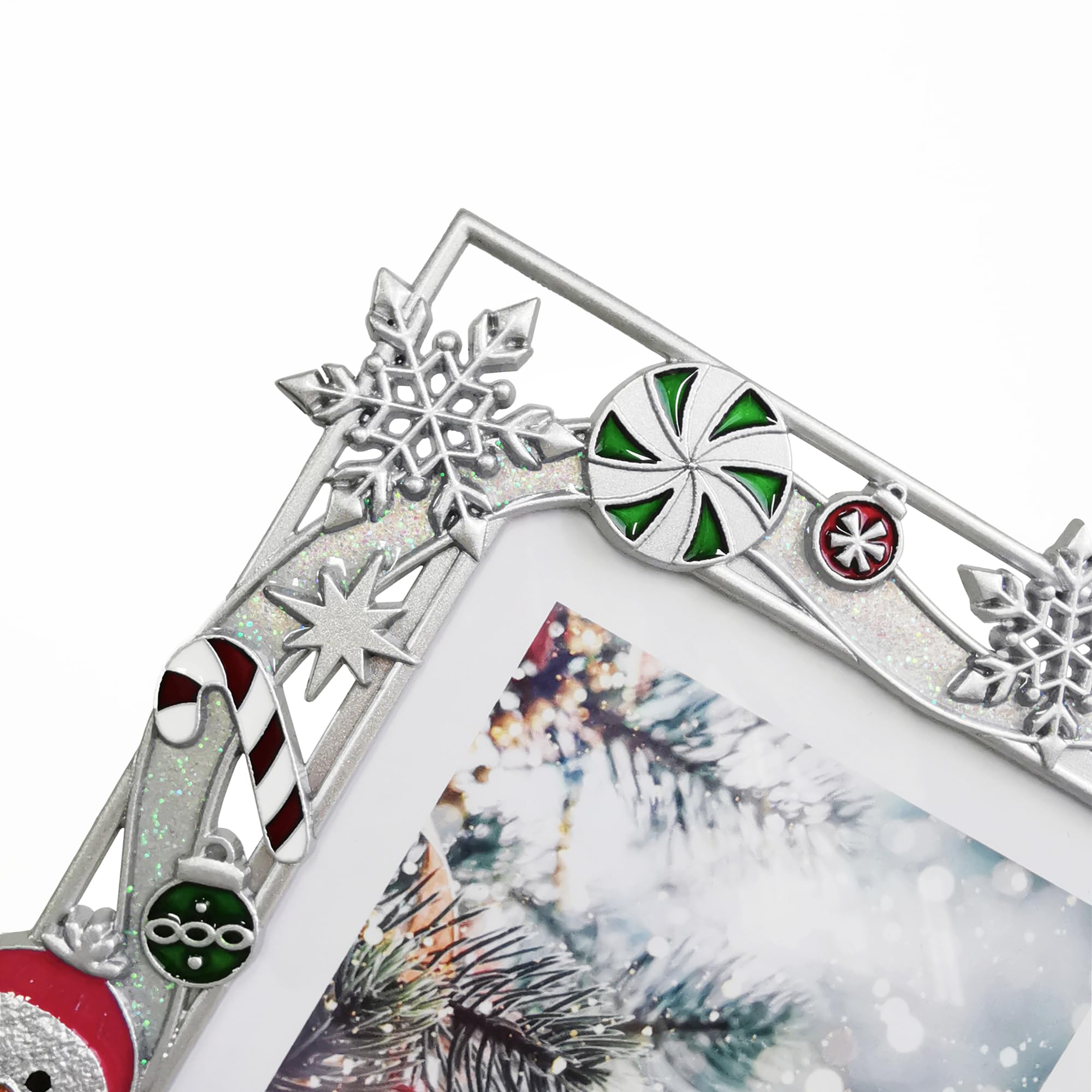 Amazon.co.jp: クリスマス写真フレーム 5x7インチ 2023年 メタルフォト