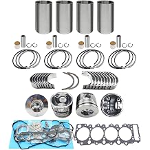 4HK1 Overhaul Rebuild Kit No valve set For Isuzu 4HK1 4HK1T 4HK1TC Engine NPR NQR NRR NPR-HD 4HK1 5.2L 2007-2010 Height 96.7mm Combustion Chamber 62mm 8-98041-062-0 8-97041-141-0