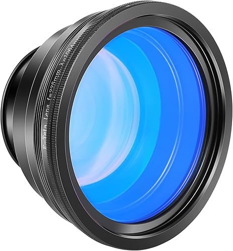 Miniatura 8 de FAHKNS F-Theta Scan Lens M85, 6.890x6.890 in FL 10.000 in Lente de campo para máquina grabadora de corte de marcado láser de fibra para sistema