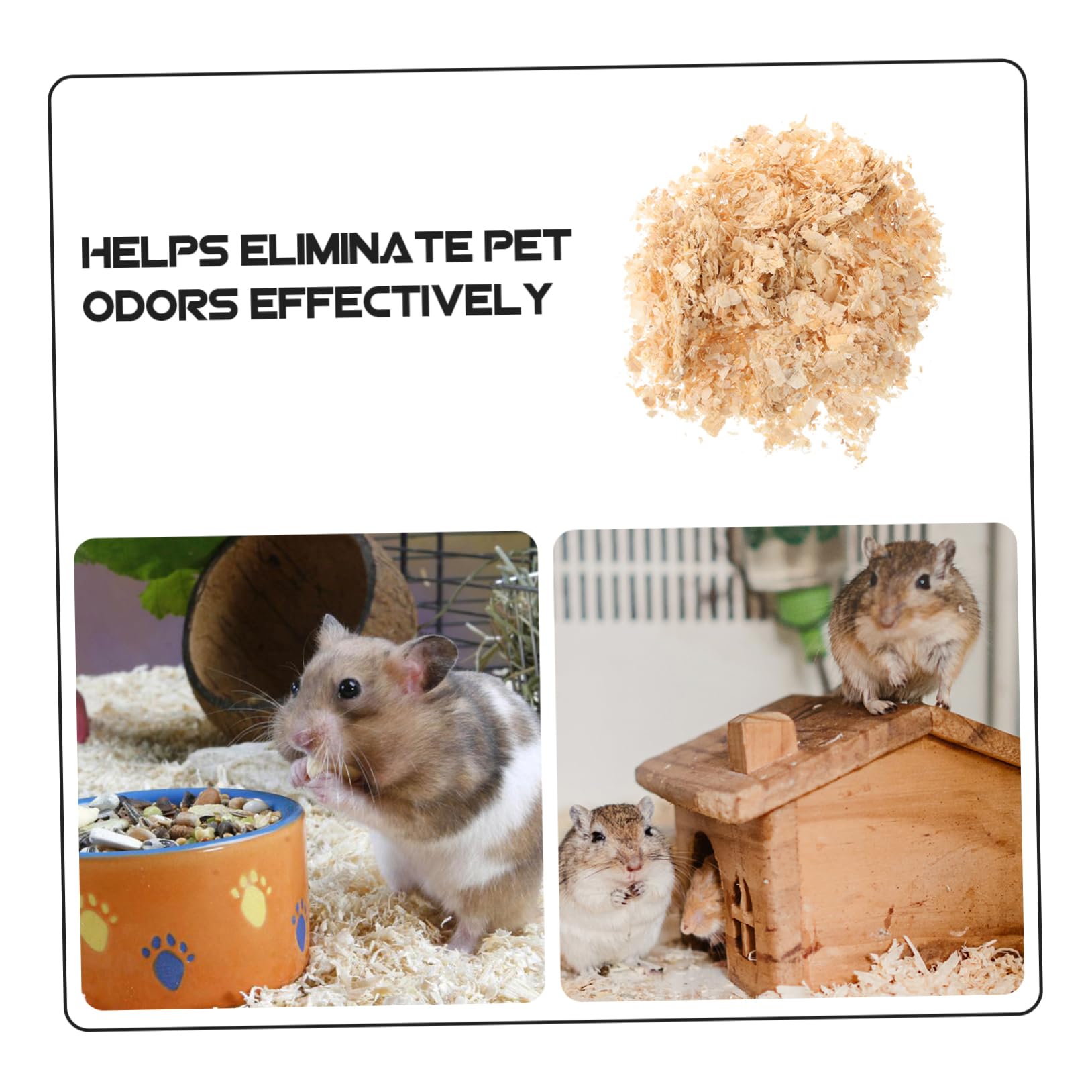 Litière Naturelle Pour Oiseaux Et Petits Animaux - Copeaux De Bois Doux, Faible Poussière, Contrôle Des Odeurs - 3