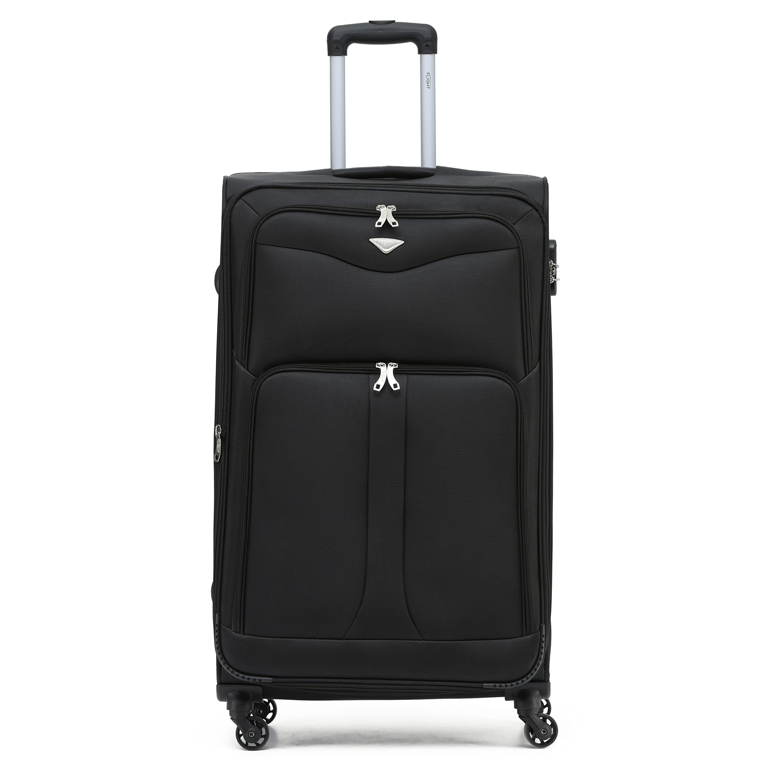 Flight Knight Lightweight 4 Wheel 800D Soft Case Suitcases Anti Crack Cabin & Hold Luggage Options Approved for Over 100 Airlines Including easyJet, BA & Many More! — view 55