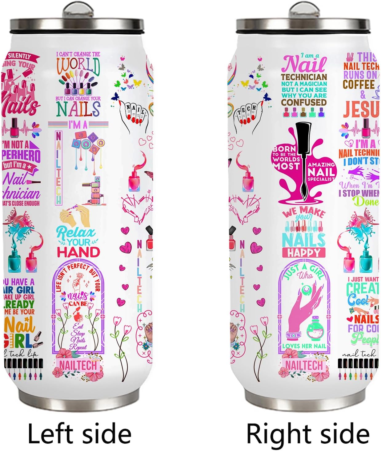 Nail Tech Tumbler Gifts For Women Girls, Gift For Nail Technicians Manicurist,Cosmetologist Beauty Salon Tumbler For Women 17 Oz