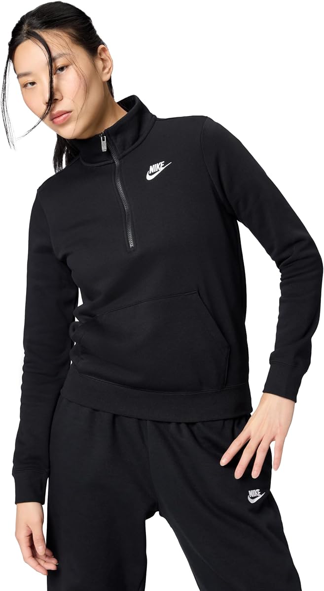 Nike Women's Sportswear Club Fleece 1/2-Zip Sweatshirt