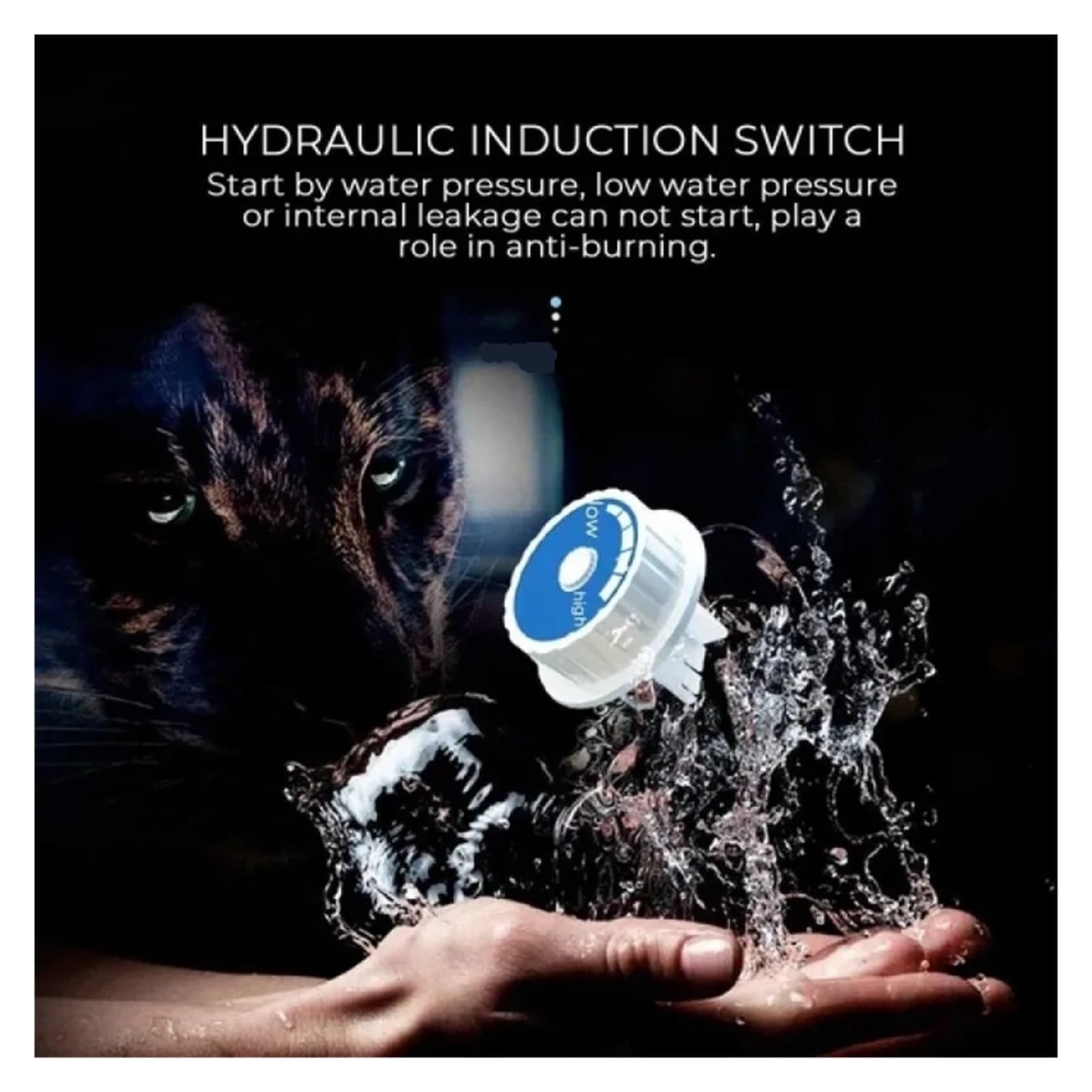 3500W Mini Riscaldatore di Acqua Elettrico Istantaneo Bagno Cucina Calda Senza Serbatoio del Rubinetto Display della Temperatura Set Doccia