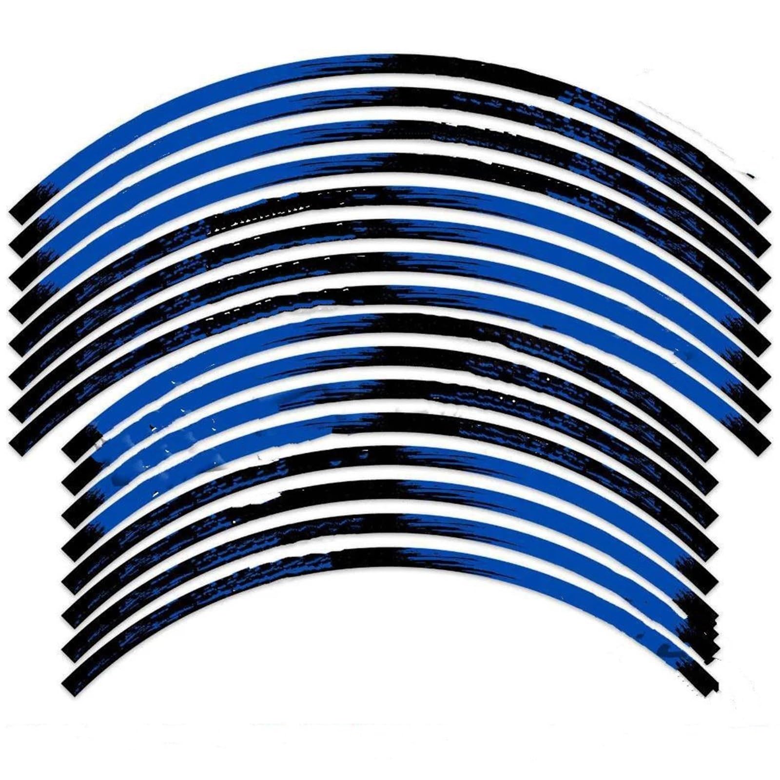 Decal Fitting Motorcycle Wheel Sticker Reflective Rim Stripe Decals 21"/18" for WR250R WR250F WR450F(Front21 Rear18 D)