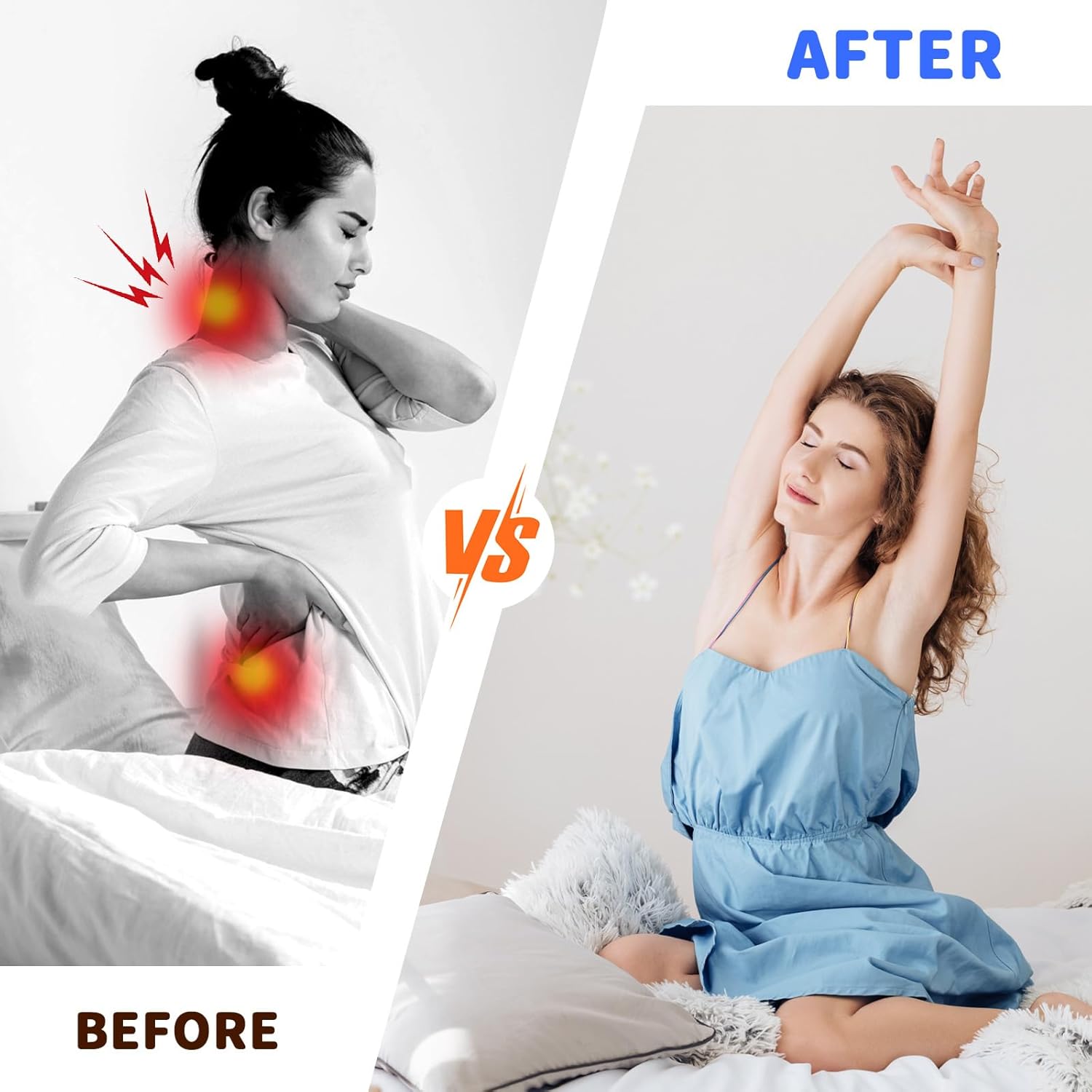 40D Sagging Mattress Support, High Density Foam Bed Boards for Under Mattress, Firm Support Pad to Fix Sagging & Sinking Beds (1”-2” Deep) Extends Bed Pad Life, 47"x24"x2"