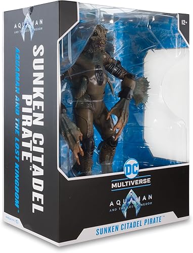 Miniatura 10 de McFarlane Toys - Mega figura del pirata de la ciudadela hundida del multiverso DC (Aquaman y el Reino Perdido)