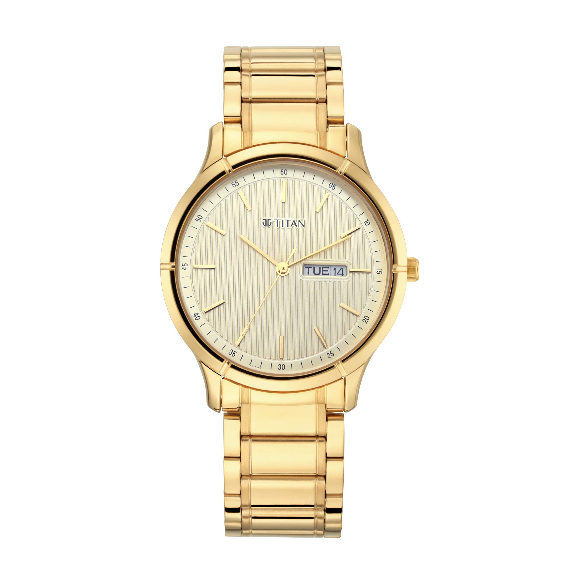 Titan Lagan Yellow Dial Analog with Day and Date Metal Strap Watch for Men-NS1775YM02 (B08D3PCVJZ) Amazon Price History, Amazon Price Tracker