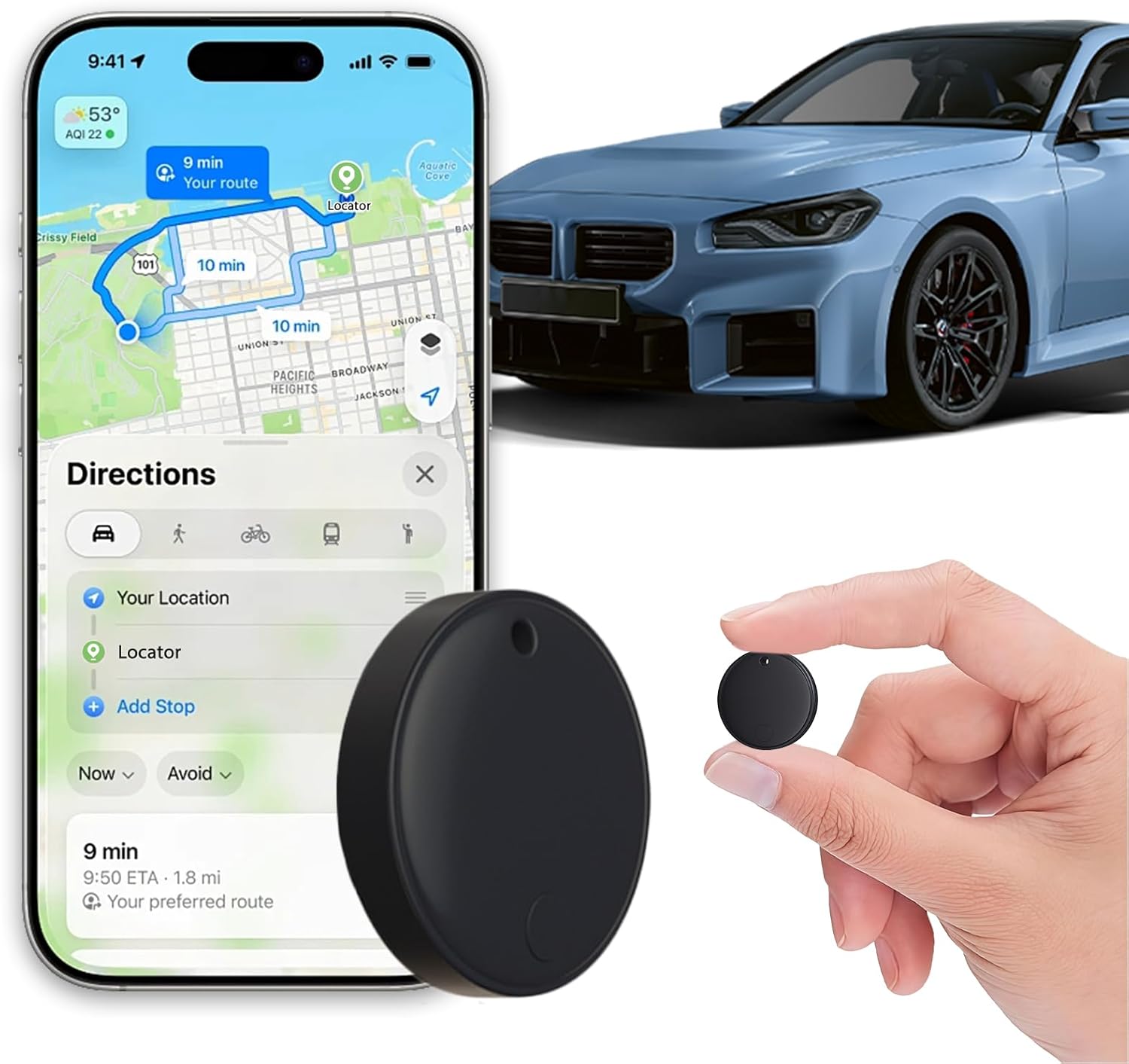 Mini GPS Tracker for Vehicles –...