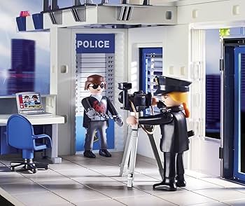 その他 Playmobil 9372 Police Station Bundle Amazon.com: Playmobil Police Station Building Set : Toys & Games