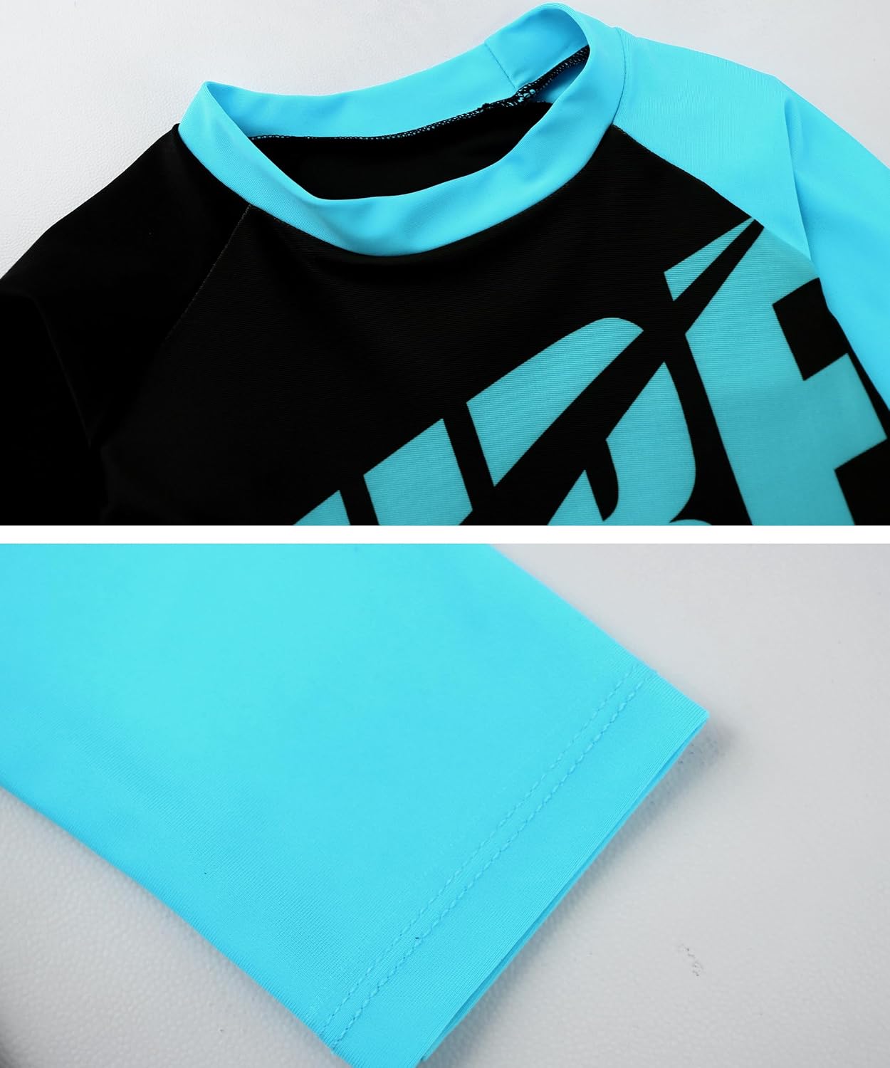 Girls 3 Piece Swimsuit Long Sleeve Rash Guard Swim Shirt with Trunks & Pants UPF 50+ Swimwear