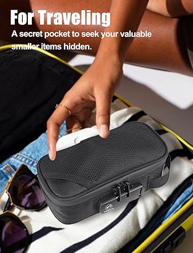 Miniatura 3 de FIREDOG Bolsa a prueba de olores con cerradura, contenedores forrados de carbono a prueba de olores para almacenamiento de viaje