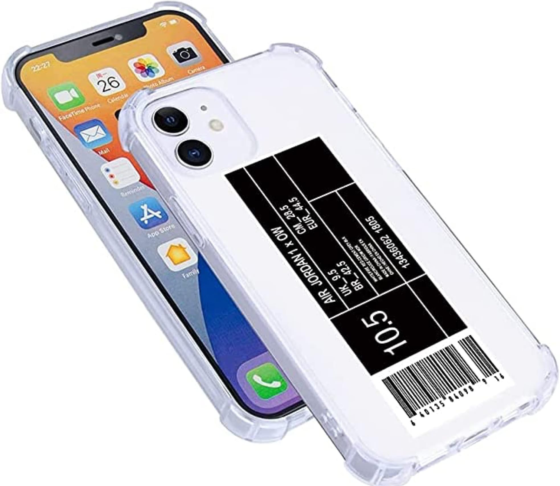 Dope Shoebox Label Phone Case with Full Protective Soft Grip Official Print Textured Shock Absorbing Protective Fashion Case Compatible with iPhone 11 Pro Case