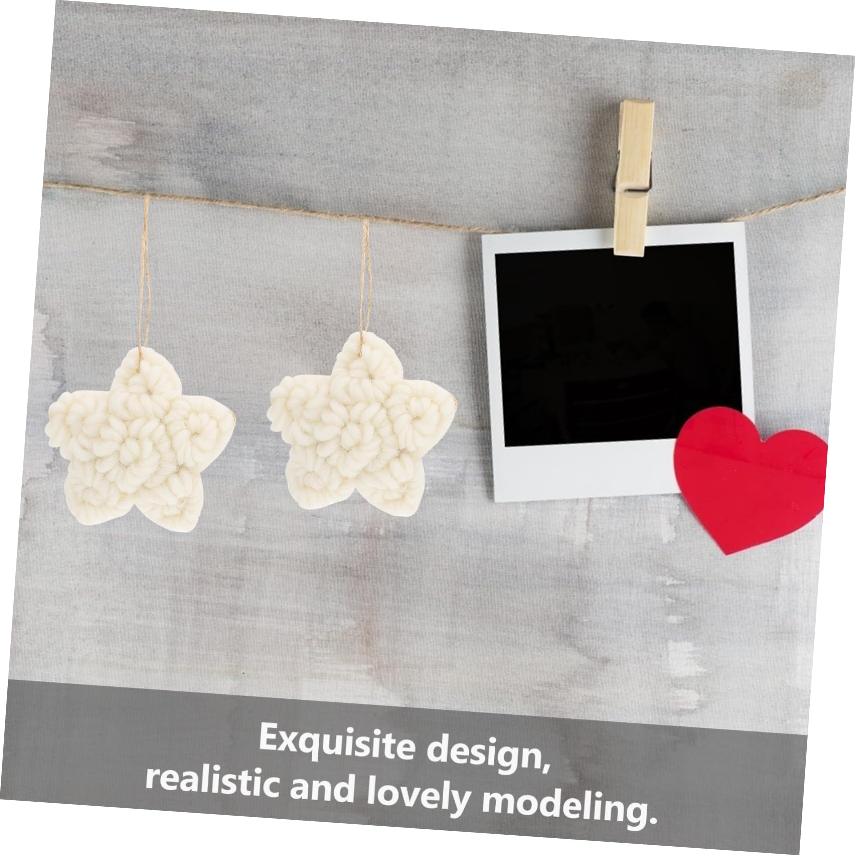 Tofficu 9pezzi Pendente Decorativo Forma Di Stella Per Albero Di Natale Toppe Per Fai Da Te Addobbi Natalizi e Accessori Per Abbigliamento