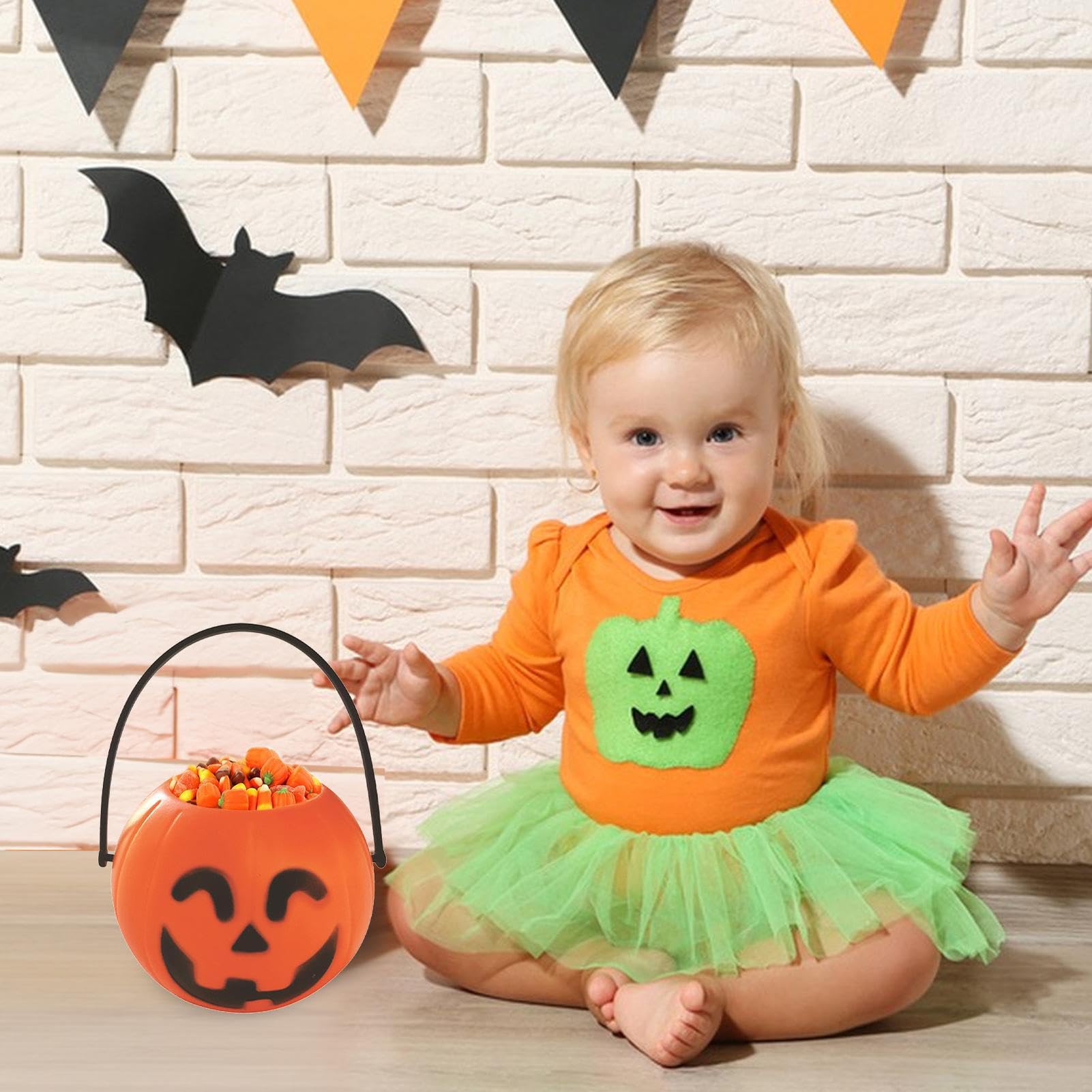 Amazon.co.jp: トリック・オア・トリート パンプキンバケツ