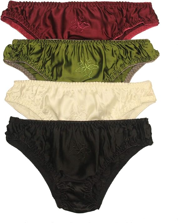 Paradise Silkシルク 100 シルクレディース ショーツ 女性 パンツ 下着 のエコノミーパック 4枚入り S M L Xl Xxl ショーツ 通販