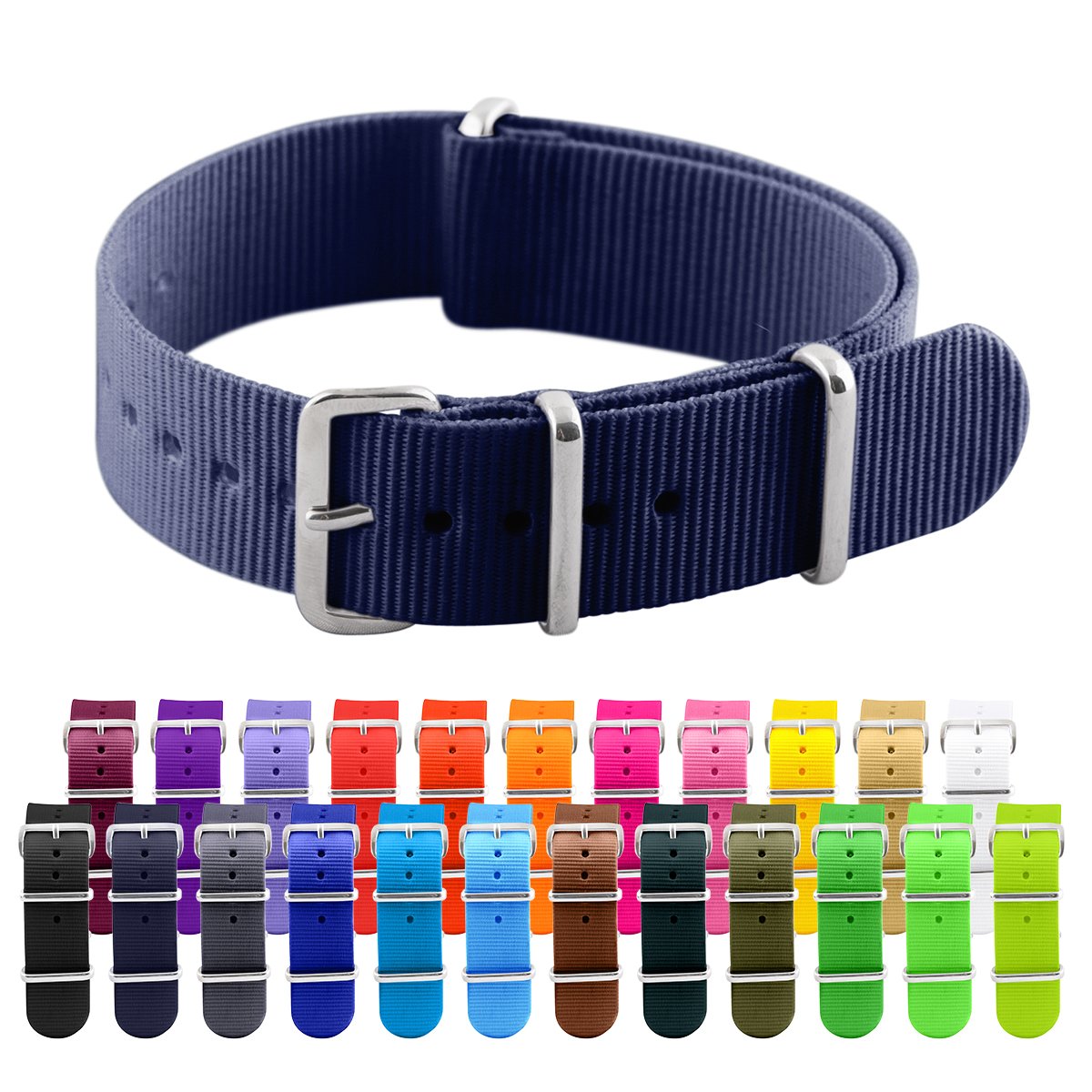 Clockwork Synergy® Classic Nylon Ballistic watch straps bands