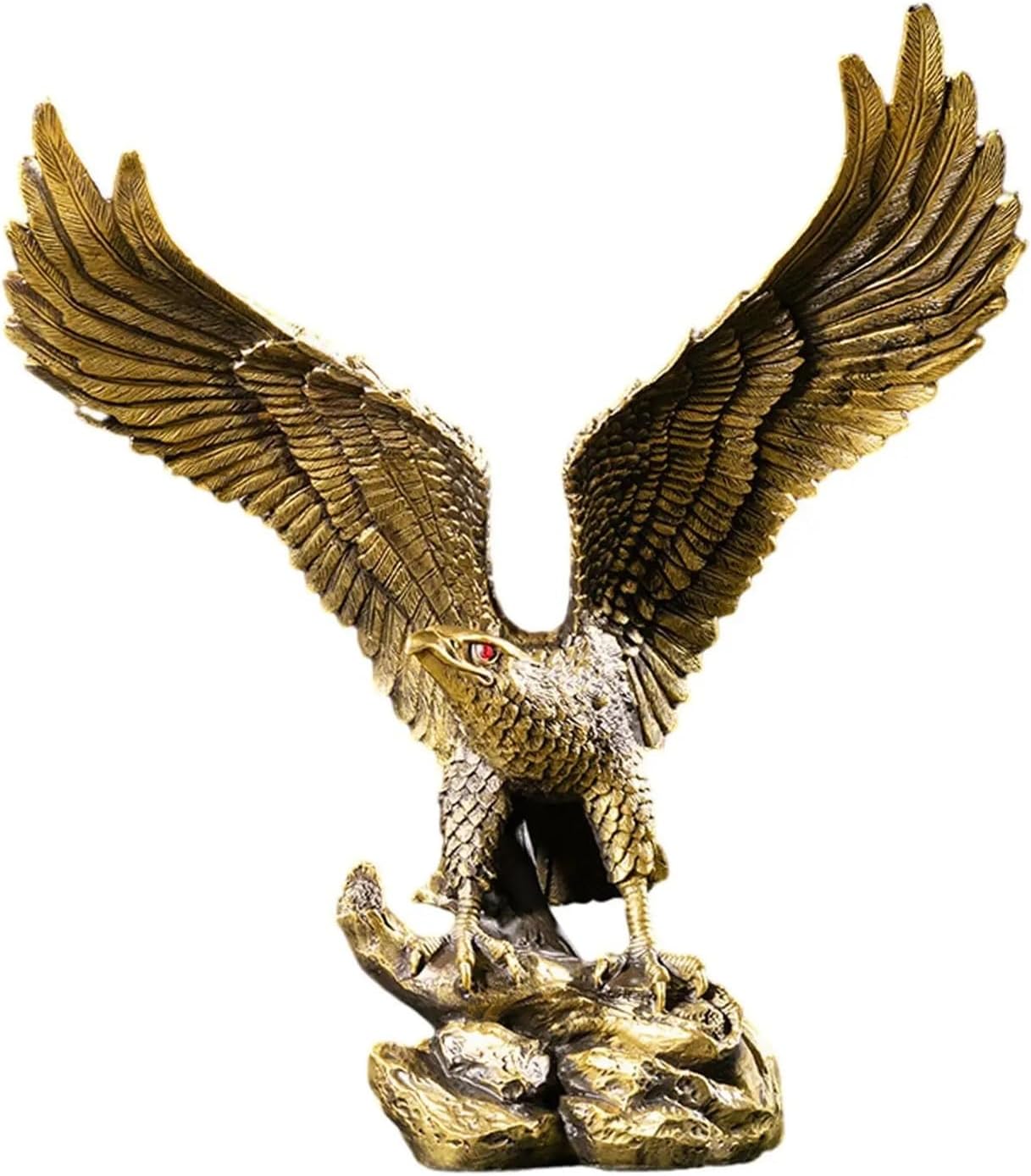 RHAIYAN イーグル彫刻グッズクラフト装飾像の装飾動物の置物エントリーテーブルレストランキャビネットディスプレイスタンドに適合