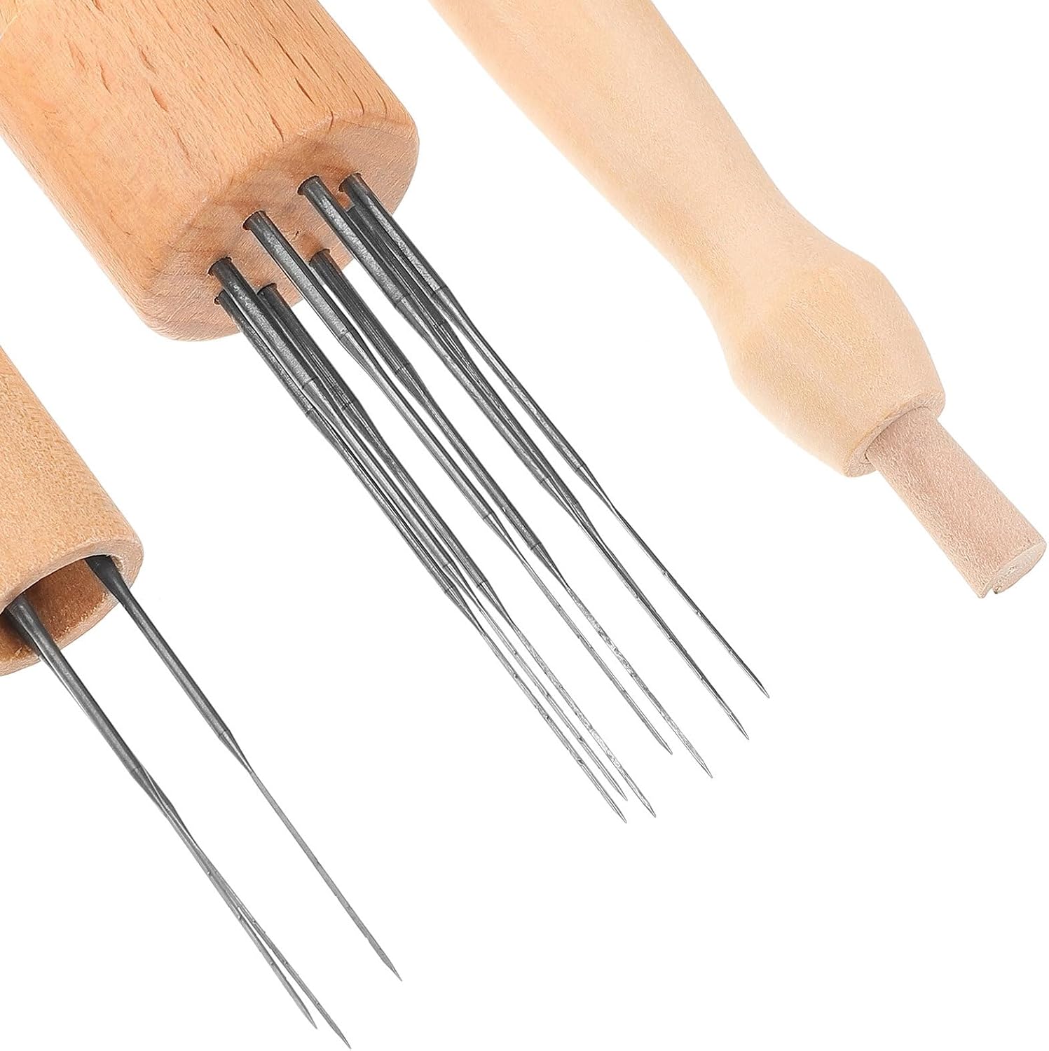 GLSTOY 172pcs Needle Felting Needles Kit with 4 Sizes for Beginners and Professionals DIY Wool Felting Crafts