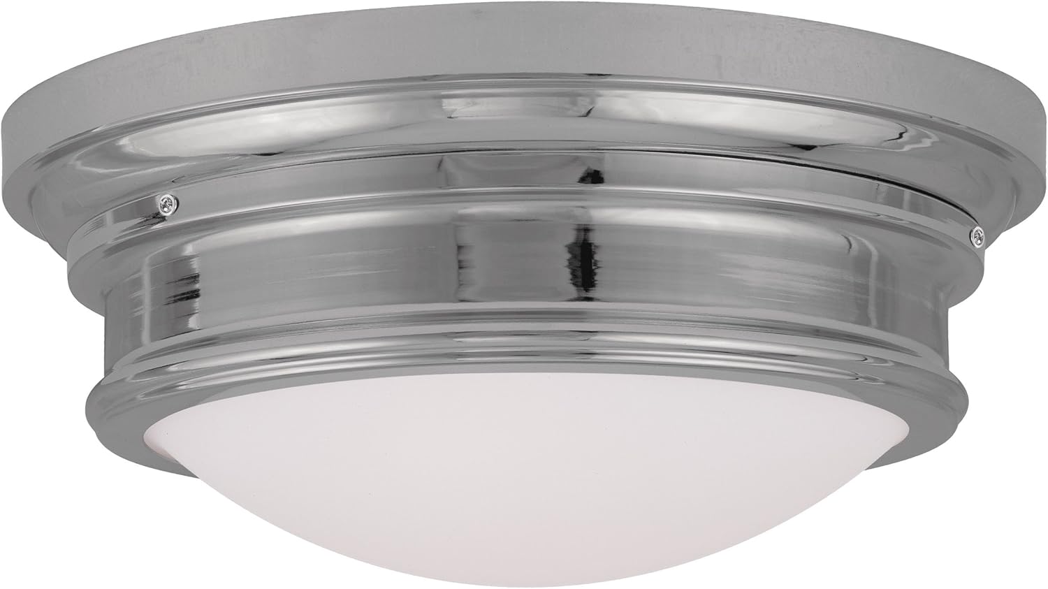 Livex Lighting 7343-05 Astor 3 Light Ceiling Mount, Chrome
