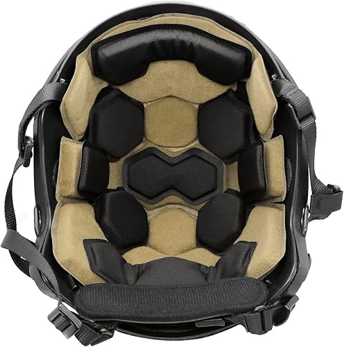 Miniatura 2 de Almohadillas tácticas para casco - Insertos universales de recambio de espuma de memoria interna para cascos ACH, MICH, EXF
