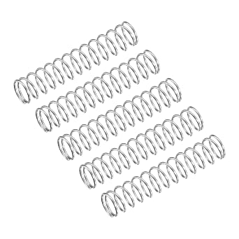 sourcing map Compression Spring, 5Pcs 304 Stainless Steel
