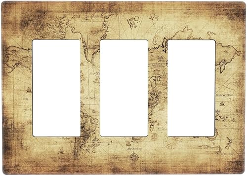 Vista 1088 de Placa de pared con interruptor de luz de doble interruptor de pared para niños, diseño de dinosaurio, galaxia, espacio exterior, planeta, nebulosa