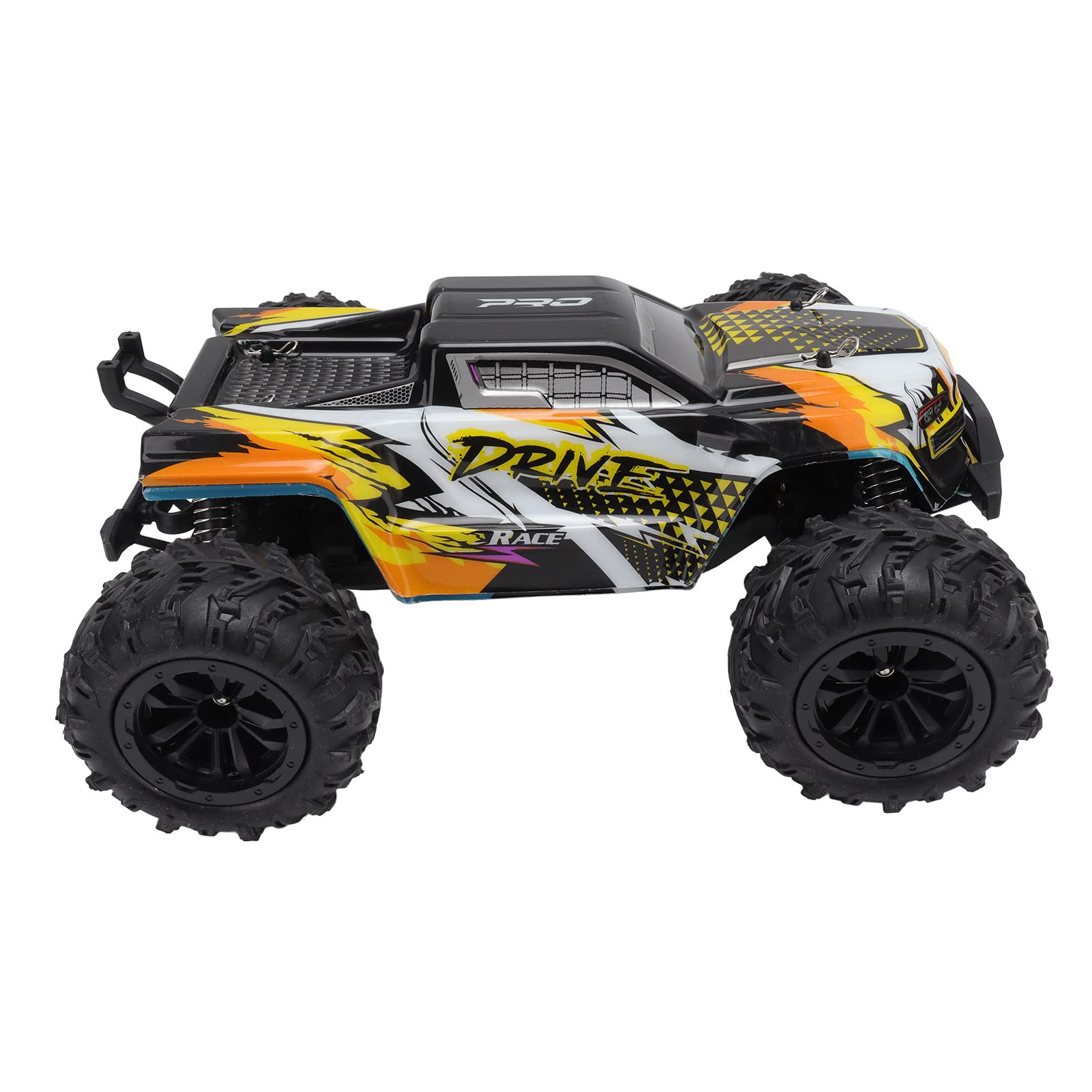 RC samochód terenowy, pilot zdalnego sterowania 35A ESC 2.4G bezstopniowa zmiana prędkości ze śrubami dla ponad 14 dla rozrywki (pomarańczowy)