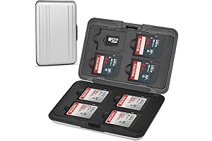 Compact and Sturdy Aluminum Memory Card Vault