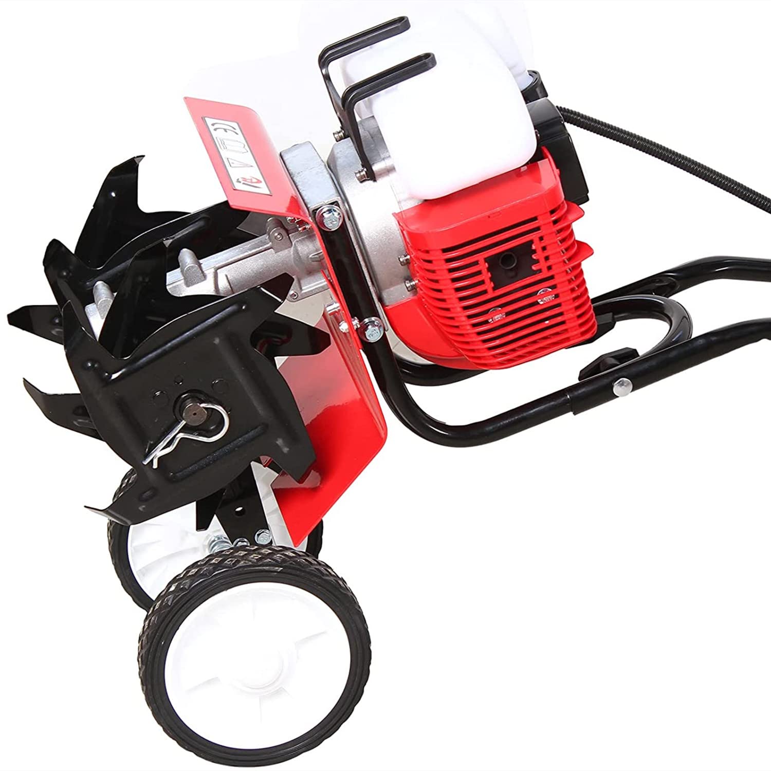 Portable Cordless Tiller Rotavator, Gas Powered Tiller