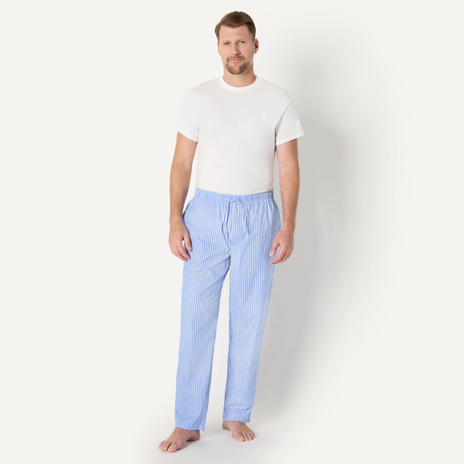 Amazon Essentials Mens Straight-Fit Woven Pajama Pant with Pockets - Image 5