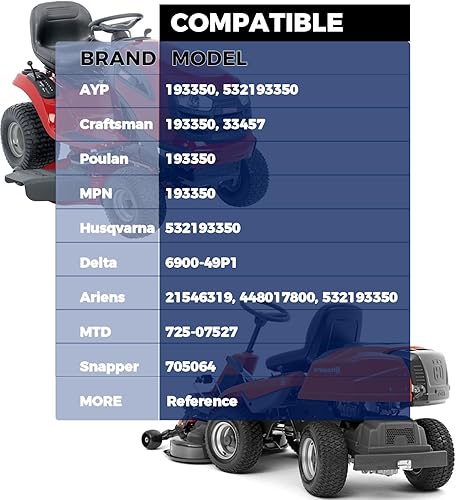 Miniatura 3 de Interruptor de encendido de tractor para cortacésped con 4 posiciones y 7 terminales compatible con AYP, Husqvarna, Craftsman, MPN, Delta, Poulan,