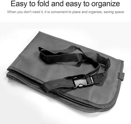 Miniatura 4 de Hanemia Paquete de 2 organizadores de respaldo de asiento de automóvil, almacenamiento de asiento trasero con soporte de pantalla táctil, protector